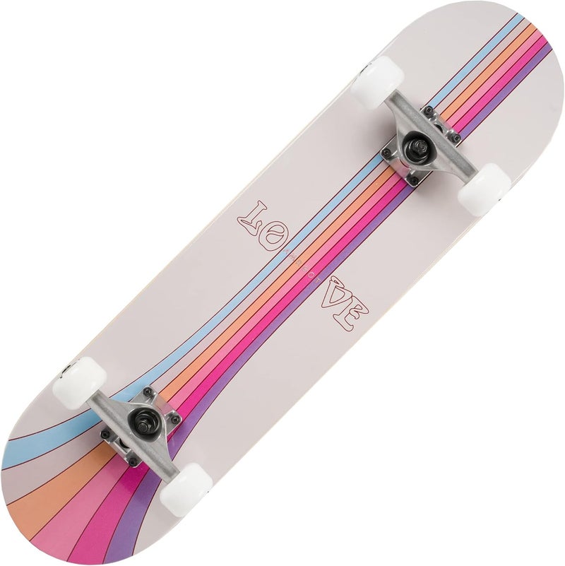 Amrgot Skateboards for Beginners,31 * 8 inches Complete Skateboards for Kids,Boys,Girls and Adults,7 Layer Maple Wood,Double Kick Deck Concave Standard and Tricks Skateboard - Image 1